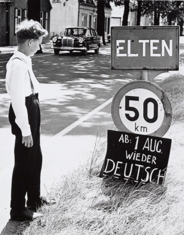 Elten weer Duits, 30 juli 1963, Ben van Meerendonk.